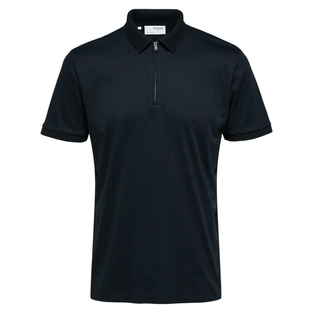 Selected Homme Zipper Polo Shirt Jarrolds, Norwich